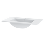 ARICA-80 - Umywalka Meblowa Ceramiczna Biały Połysk