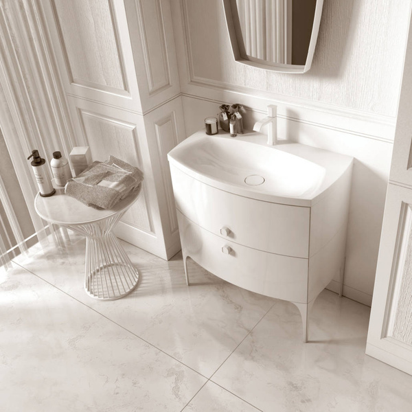 Oristo Umywalka meblowa 62 cm LOUIS biała